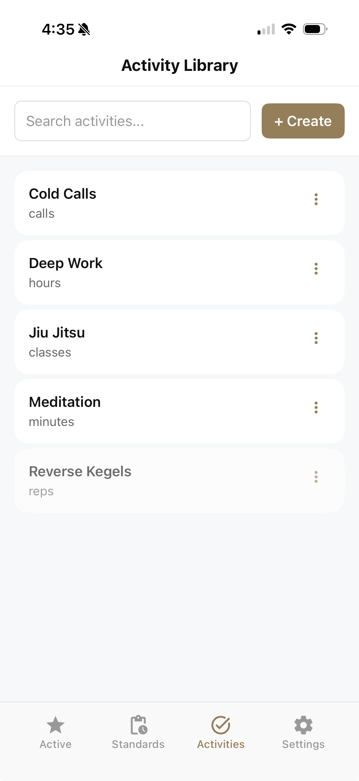 Activity Library Preview
