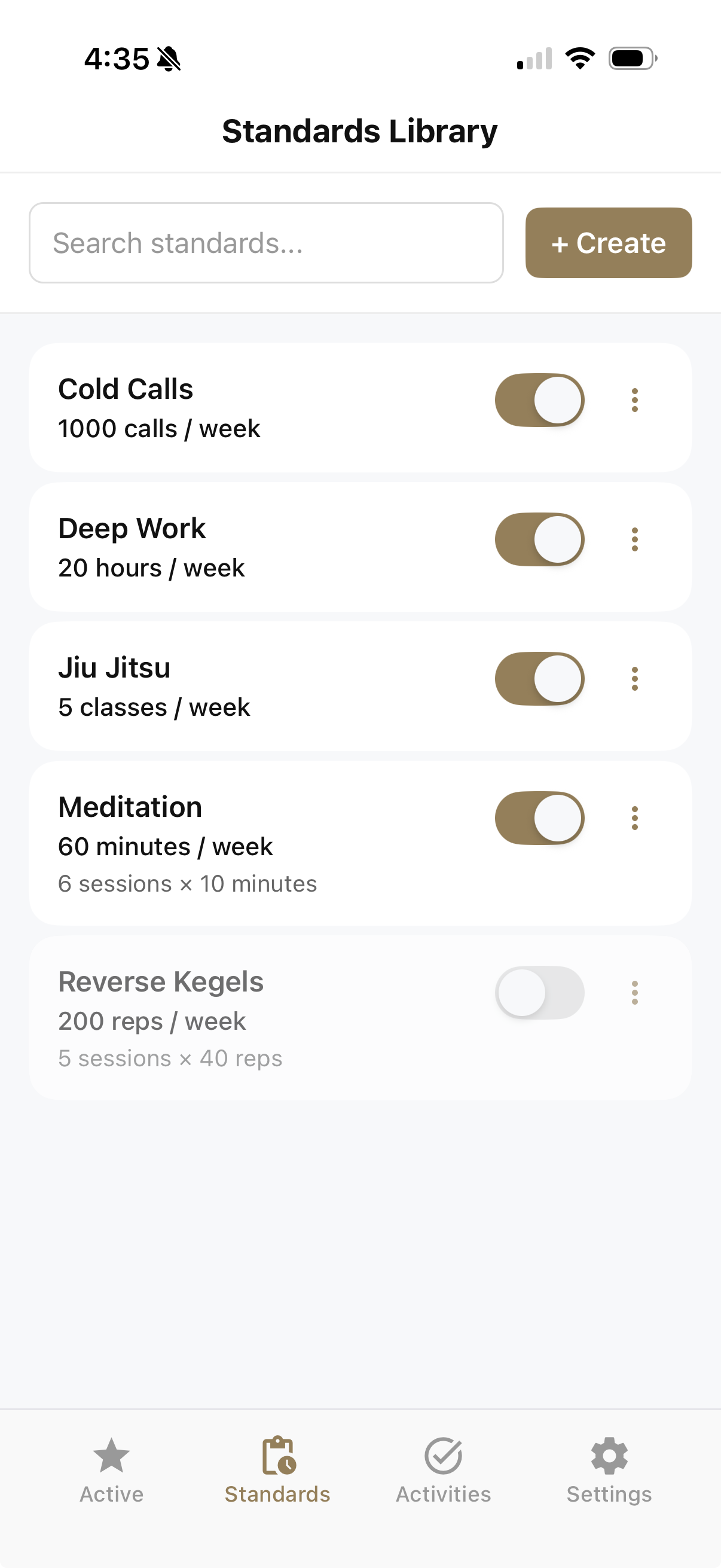 Standards Library Preview